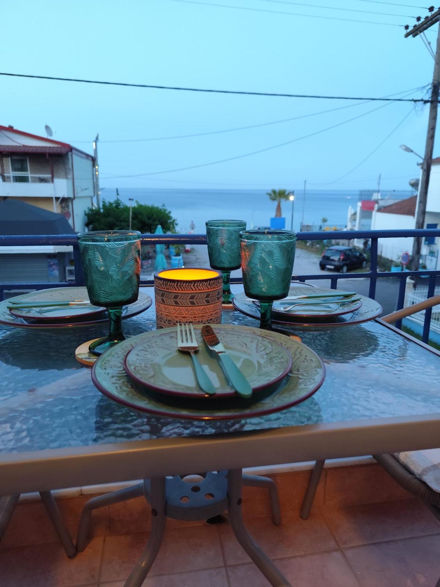 Mana Mia Seaside Apartments Leptokarya  Dış mekan fotoğraf